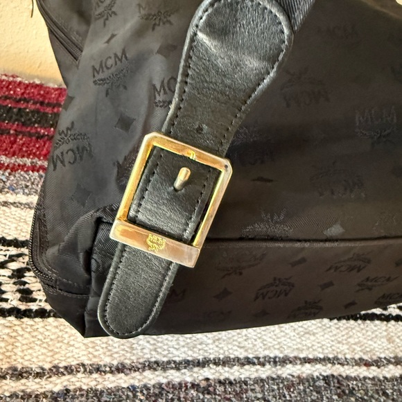 MCM Black Nylon Backpack - Picture 12 of 13